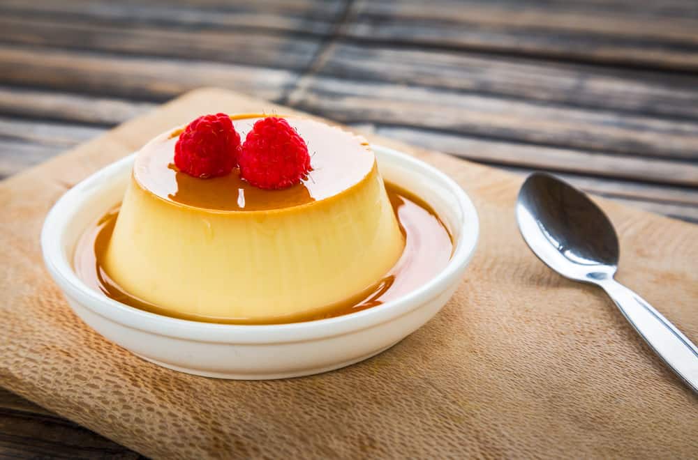 karamelový puding